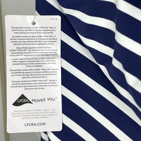 Lands' End Women's Tankini Swimsuit Top - Picture 4 of 8